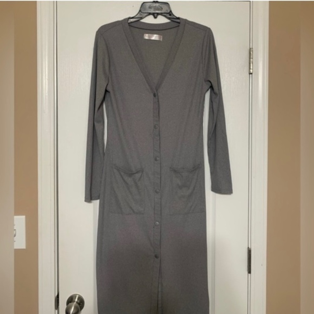 No boundaries long knit cardigan large